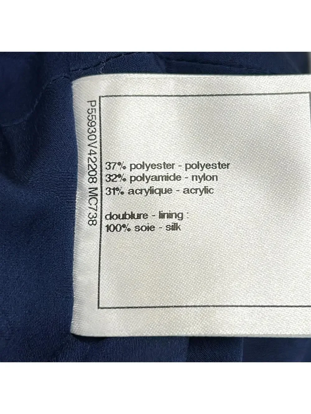 Chanel Navy Light Blue White Outer #278484C87B